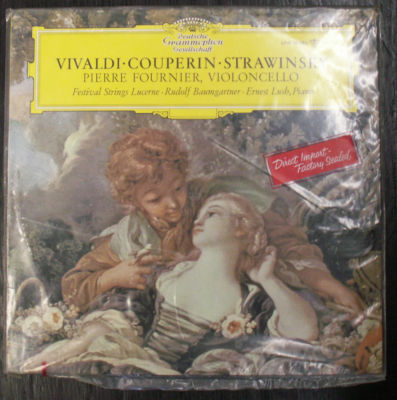 Pierre Fournier STILL SEALED 1965 Deutsche LP classical A