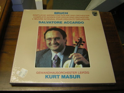 Salvatore Accardo SEALED CLASSICAL LP BOX SET Bruch A