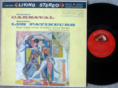 SCHUMANN CARNAVAL RCA CLASSICAL LSC 2450 SH DOG A