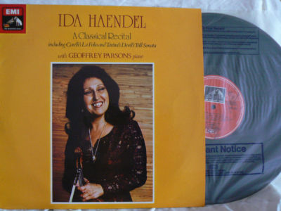 ASD 3352 Ida Haendel - A Classical Recital , super RARE A