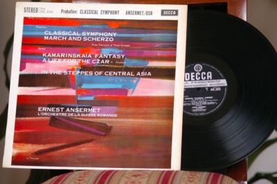 AUDIOPHILE DECCA SXL 2292 ED1 UK PROKOFIEV "Classical S A