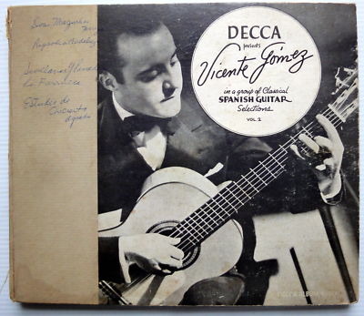 VICENTE GOMEZ in a Group of Classical SPANISH GUITAR Se A