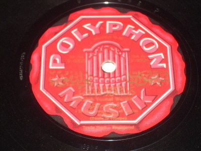 Turkish classical 78 Polyphon 10,5" Daruttalim Kagithan A