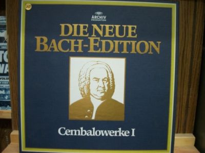 CLASSICAL 10xLP: DIE NEUE BACH-EDITION Cembalowerke I GILBERT PINNOCK Archiv A