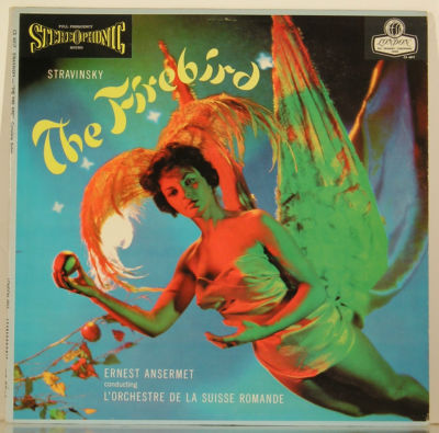 ANSERMET stereo classical LP on LONDON FFSS blueback &ldquo;Firebird&rdquo; NM A