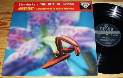 RARE CLASSICAL LP STRAVINSKY ANSERMET SXL 2042 EX++ A