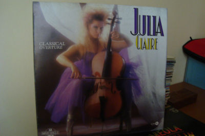 RAR MAXI 12". JULIA CLAIRE. CLASSICAL OVERTURE. ITALO DISCO. SPAIN A