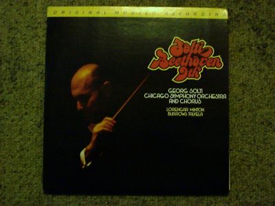 Solti Chicago Symph Beethoven 9th MFSL 2-516 Half Speed Master LP MINT Classical A