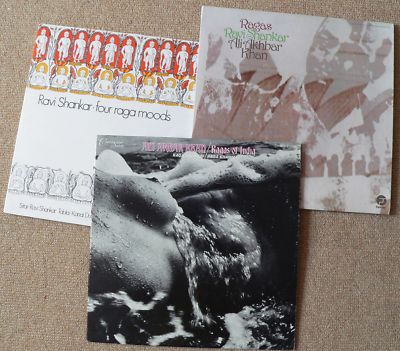 CLASSICAL INDIAN RAGA LPs SHANKAH ALI AKHBAR KHAN SEMINAL RECORDINGS A