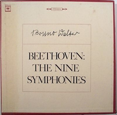 BRUNO WALTER Beethoven Sym COLUMBIA 7 LP BOX tas 2 eye classical vinyl record A