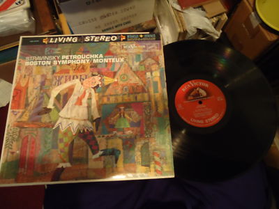 rare classical LP LSC-2376 Monteux / Stravinsky "Petrouchka" RCA NM A