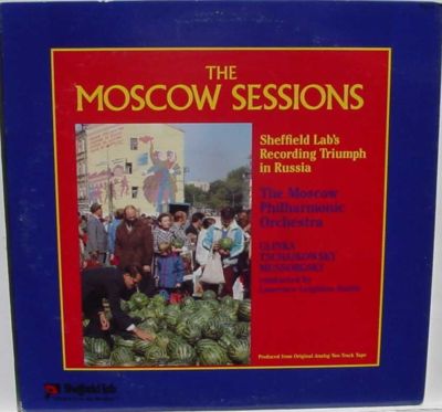 Classical Stereo Direct From the Masters LP Sheffield LAB25 Glinka Smith A