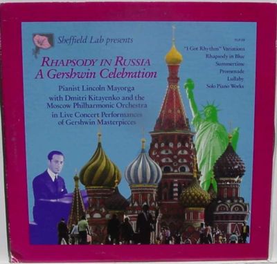 Classical Stereo Direct From the Masters LP Sheffield LAB28 Gershwin Mayorga A