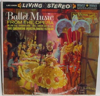 Classical Living Stereo LP SD RCA LSC2400 1S Stamper Ballet Music A
