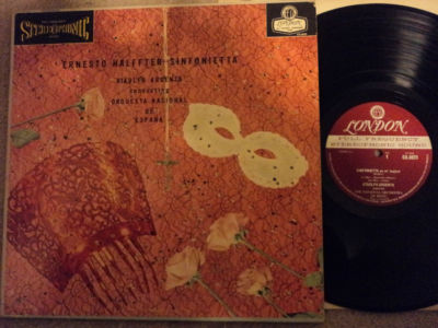CLASSICAL - ARGENTA - ERNESTO HALFFTER ON LONDON BLUE BACK STEREO CS 6029 A
