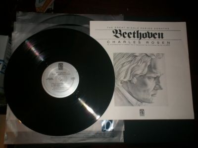 BEETHOVEN-THE GREAT MIDDLE PERIOD SONATAS CHARLES ROSEN-PIANO 3-LP'S CLASSICAL M A