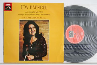 IDA HAENDEL A CLASSICAL RECITAL ASD 3352 A