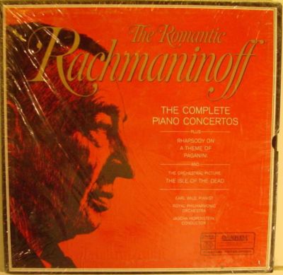 Classical Stereo Boxed set 4 LP RCA Readers Digest Romantic Rachmaninoff A