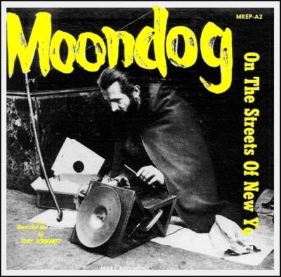 Moondog On The Streets Of New York Mars MREP-A2 7"-45 US 1953 Classical Modern A