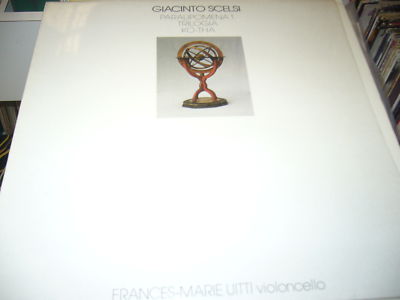 Giacinto Scelsi-Paralipomena 1-Trilogia - Kotha RARE ORIGINAL ITALY CLASSICAL LP A