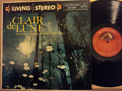 CLASSICAL - RAYMOND AGOULT CLAIR DE LUNE ON RCA VICTOR STEREO LSC 2326 A