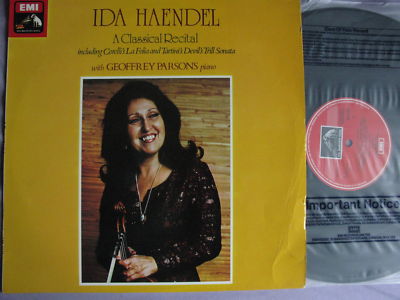 ASD 3352...IDA HAENDEL / A Classical recital...n/m vinyl A
