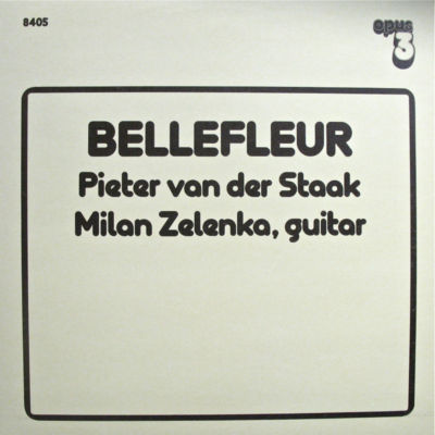OPUS 3 Bellefleur MILAN ZELENKA Classical Guitar SWEDISH AUDIOPHILE NM A