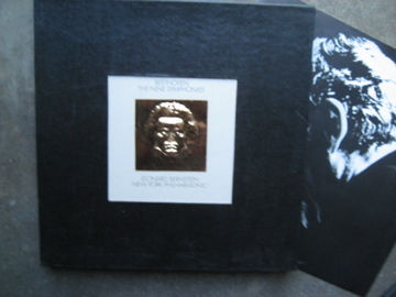 CLASSICAL BOX SET LEONARD BERNSTEIN BEETHOVEN THE NINE SYMPHONIES VG+ A