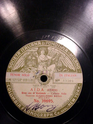 Classical 78-FONOTIPIA- A.BONCI/Leoncavallo,Composer/Conductor A