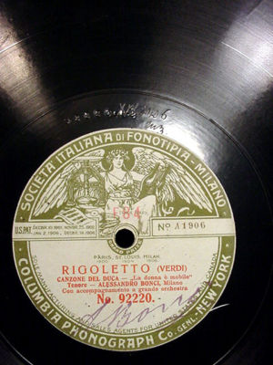 +Classical 78- FONOTIPIA A.BONCI Grand Orchestra A