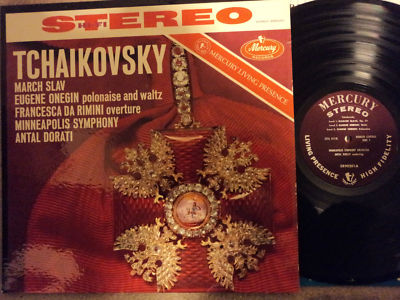 CLASSICAL - ANTAL DORATI - TCHAIKOVSKY ON MERCURY STEREO SR 90201 A