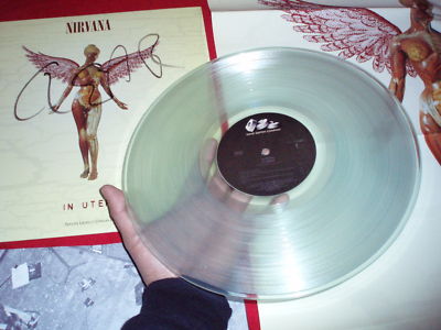 NIRVANA - In Utero limited Clear vinyl 洋楽 NIRVANA - In Utero