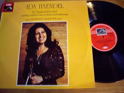 IDA HAENDEL A Classical Recital LP ASD 3352 A