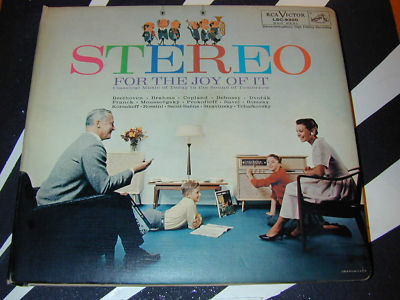 1959 STEREO Classical JOY OF IT Living Stereo RCA 10 LP Shaded Dog Grooved Labls A