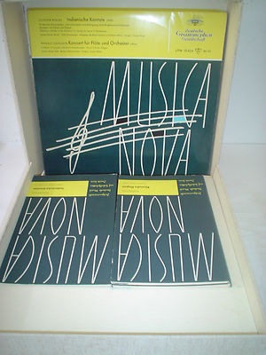 DGG MUSICA NOVA 1956 box set classical+sheet music A
