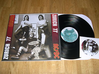 popsike.com - AC/DC - Zurich 77, black vinyl, wrap around sleeve ...
