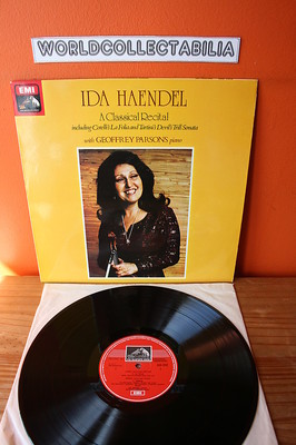 ASD 3352 Orig 1st Ida Haendel - Violin A Classical Recital Rare MINT Quad LP A