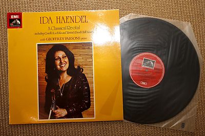 HMV ASD 3352 - Ida Haendel A Classical Recital - Mixed A