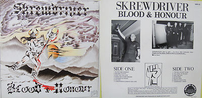 洋楽 Skrewd Blood & Honour oi skins Skrewdriver Blood & Honour oi