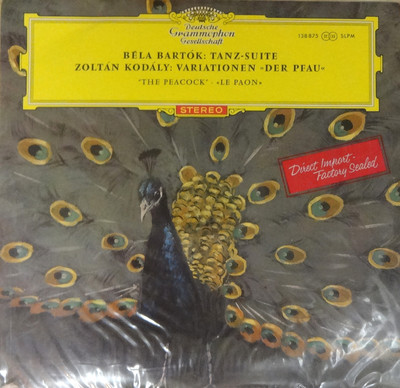 Bela Bartok: Tanz-Suite-DGG 138 875-Sealed Classical German Import A