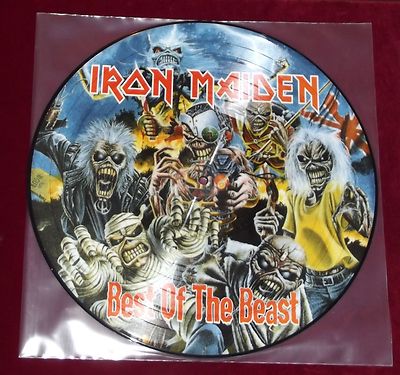 popsike.com - IRON MAIDEN Best Of The Beast - PICTURE DISC VINYL