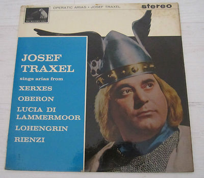 HMV WHITE GOLD ASD 560 UK LP JOSEF TRAXEL SINGS ARIAS