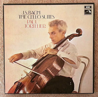HMV SLS 798 BACH Cello Suites TORTELIER 3 LP Box Set NM Classical A