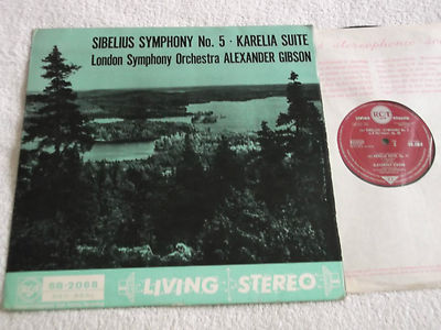 CLASSICAL LP SB 2068 SIBILIUS SYMPHONY NO.5 MINT- ALEXANDER GIBSON RARE A