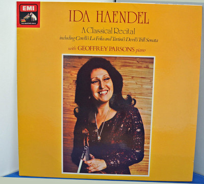 Ida Haendel a Classical Recital superb near mint LP ASD 3352 stereo/quadraphonic A