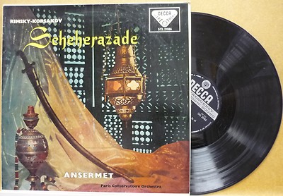 Classical ANSERMET Scheherazade Decca SXL 2086 RIMSKY KORSAKOV Spanish LP A