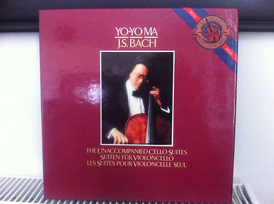 Yo-yo Ma - J.s. Bach - The 3lp Boxset Classical Unaccompanied Cello Suite CB 283 A