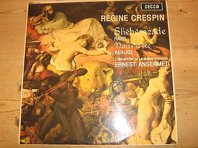 DECCA CLASSICAL LP SXL 6081 RAVEL BERLIOZ ED1 with groove A