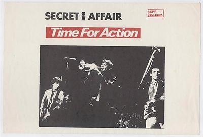 popsike.com - SECRET AFFAIR time for action UK 1979 rare withdrawn 7