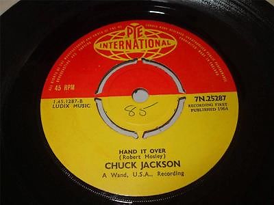 popsike.com - CHUCK JACKSON - HAND IT OVER - PYE 7N.25287